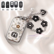 Remote Key Holder Car Key Case Key Fob Cover for Honda CRV 2024 Hrv Civic City BRV HRV Jazz Accord G