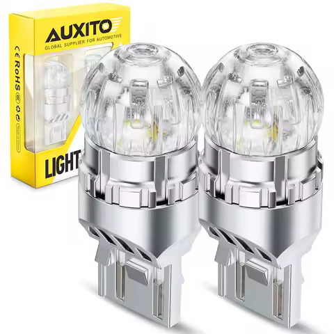 AUXITO LED 7443 W21/5W 7440 W21W 1156 P21W 1157 P21/5W DRL Brake Reversing Signal Lamp Spotlight Can