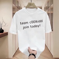 2025 Team c00lkidd Join Today New Fashion t-shirt Black And Red 3 Colors men Cotton Comfortable