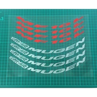 Mugen MF10 Sport Wheel Sticker [Export Spec]