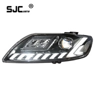 SJC Auto For Audi Q7 2006-2015 Headlights Assembly Modified Laser LED Head Lamp Car Accessories for 