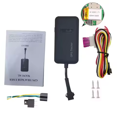 GT02D With 4 Wires Vehicle Car Motorcycle GPS Tracker TK110 GT02A ACC Alarm Vibration Alarm Oil-Cut 