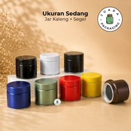Medium Size Cylinder Jar + Seal – Matcha & Cylinder Container Matcha Powder Ceremony Grade 100%PURE 