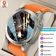 2024 New Waterproof Smart Watch Men AMOLED Display HD 466*466 Bluetooth Call Sports Watches Smartwatch for Men GPS Watch Fitness