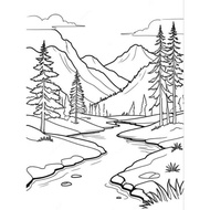 A4 size landscape coloring media, 100 gram thick HVS paper