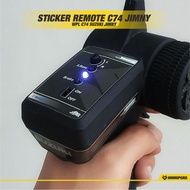 WPL C74 Jimny RC remote Sticker