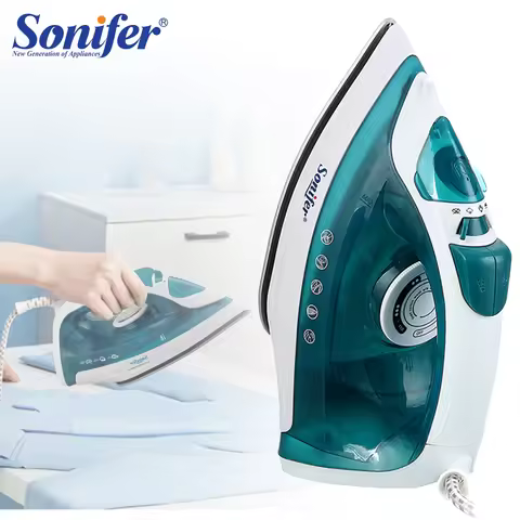 Electric Iron Portable Mini Garment Steamer Steam Iron For Clothing Iron Adjustable Ceramic Soleplat