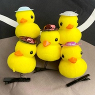 Jepit Rambut Anak Bentuk Bebek Lucu Hair Clip Aksesoris Rambut Motif Karakter Lucu ptt