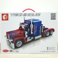 Sembo Brick 701803 Technic Peterbilt Optimus Prime Truck