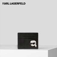 KARL LAGERFELD - K/IKONIK 2.0 LEATHER CARDHOLDER 230W3214 กระเป๋าใส่นามบัตร