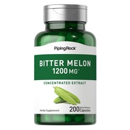 Piping Rock Bitter Melon 1200mg, Bitter Gourd, Diabetes, Diabetics