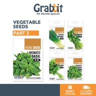 GRABBIT Biji Benih Sayur-Sayuran Kebun Tanaman Vegetable Herb Seed Planting