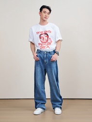 Niyom Jeans : รุ่น  B293 กางเกงยีนส์ผู้หญิง ทรงกระบอก