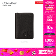 CALVIN KLEIN กระเป๋าสตางค์ผู้ชาย Ckj Sculpted Impression รุ่น 4G1025G UB1 - สีดำ