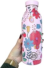 MES COURSES EN VRAC CLIMA insulated bottle 500ml – Bloom Bloom Pink | 24 Bottles