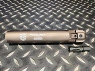 【我愛杰丹田】 MP7A1 MP7專用 滅音管 沙色 生存遊戲 AF-SI0037