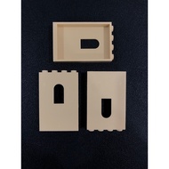Lego Parts - 60808 - Tan, Panel 1 x 4 x 5 Wall with Window