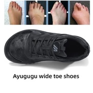 Men Wide Feet Barefoot Sneakers For Thumb Valgus Foot Swelling Deformed Feet Comfort Walking Shoes B
