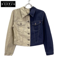 Moschino 00年代 Moschino Jeans 5不對稱設計牛仔外套 124