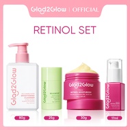 Glad2Glow Cleanser ไบร์ทเทนนิ่ง Mugwort mask มาส์กโคลนแบบแท่งที่ช่วยต้นสิว Serum เซรัม Moisturizer ค