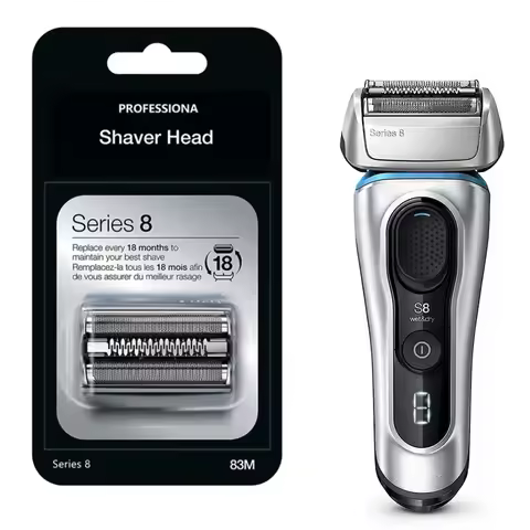 Series 8 83M Replacement Head Compatible with Braun S8 Electric Shaver 8320S,8325S,8330S,8340S,8350S