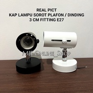E27 3 CM CEILING LAMP COVER E27 3 CM SPOTLIGHT COVER/ E27 Spotlight E27 Ceiling Light