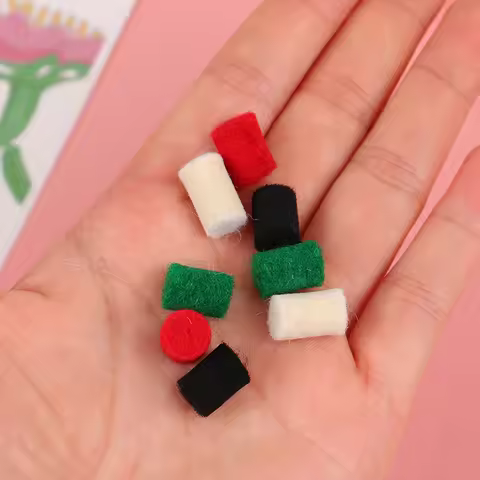 20pcs Saxophone Bumper Felts Sax Repair Parts Saxophone Key Guard Felt Bumper Alto Tenor Soprano Sax