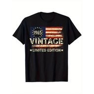 Vintage 1965 Limited Edition 59 Year Old 59th Birthday T-Shirt, Certified Birthday Shirt for M