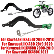 Motorcycle Accessories Foldable Rear Brake Pedal Lever For KAWASAKI KX450F KXF KX 450 F 2006-2018 KX