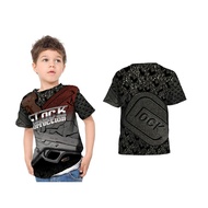Unisex Kids T-Shirt GLOCK Full Print Art 4