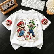 (Ship 24 Hours)KIDS PRINCESS Children's Short-Sleeved T-Shirt Round Neck Printed 90-150 Cm D67