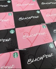 香港現貨‼️ BlackPink Starbucks CARD   限量版  韓版  KOREA  Jisoo  Jennie  Rose  Lisa  星巴克  starbucks 杯