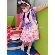 Forwarding A Daughter's Dress Second-Hand Dress*Love baby/Size L/Size 120/Chest Size 26 Inches**Deco