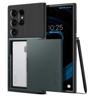 SPIGEN เคสสำหรับ Galaxy S24 Ultra [Slim Armor CS] เคสที่มีการด์ slot ที่มีการป้องกันที่บางเพียงชั้นเ