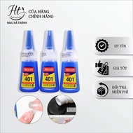 Nail glue 401 multi-purpose nail glue 100% super strong 20g