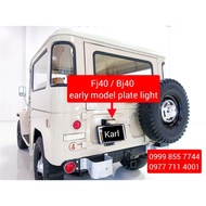 fj40, bj40, plate light, land cruiser, Lc40, 40 series, fj45, bj45