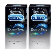 [ Bundle of 2 ] Durex Extra Time Condom for Men - 20 Count [ DISCREET PACKING ]