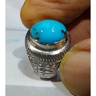 PERSIAN TURQUOISE "MINI" LIGHT GRADUATED EST DIM 11x8.5x6.5 Ring 7