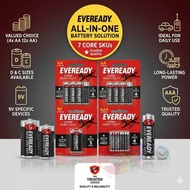Eveready Super Heavy Duty Battery AA / AAA / C / D / 6V / 9V