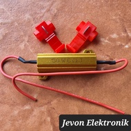 Normal R 50 W Watt 6 Ohm Plus Wireclip 50w Aluminum Universal for All Cars