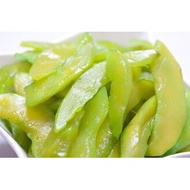 300g Crispy Mango Green Candied Fruit Dried Peace Nut Shop LM Dried Mango Dried Fruits