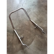 HONDA GB6 SEAT BAR CHROME FAME GB6 SEAT BAR L BAR CARRIER BESI PEGANG BELAKANG