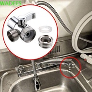 WADEES Faucet Adapter Switch Kitchen Toilet Bidet Sink Splitter Diverter Diverter Valve Water Tap Connector