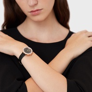 Armani Armani Armani Flagship Store Rose Small Disc Trendy Classy Belt Watch Female Watch AR11433