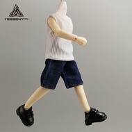 [High Quality] Ready Stock 12 Points BJD Baby Clothes High Neck Vest OB11 Ami 2.0 3.0 Beiming 12 Poi