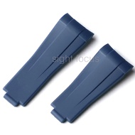 20มิลลิเมตรโค้ง End สั้นนาฬิกาข้อมือวงสายสำหรับ Rolex Submariner เรือยอชท์โท GMT 2 Explorer Ii อากาศ