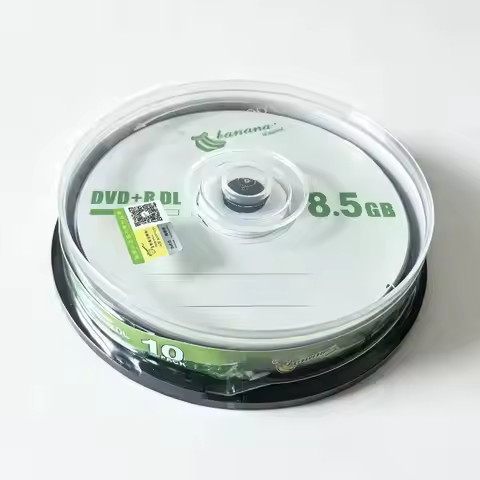 DVD+R DL D9 8.5GB 240Min 8X Double Layer 10Pcs/Spindle