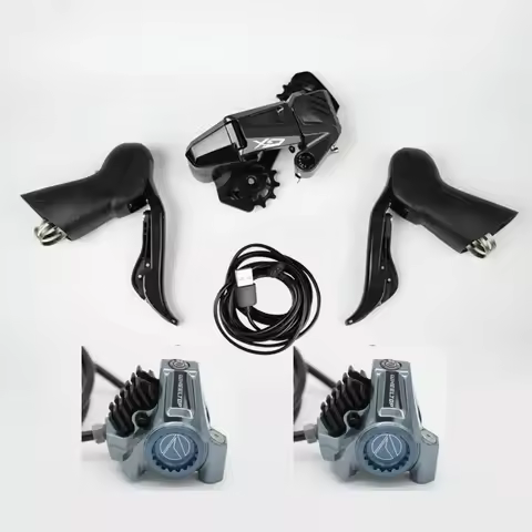 WHEELTOP EDS GeX Gravel Wireless Groupset, hydraulic disc brake, 3-14s