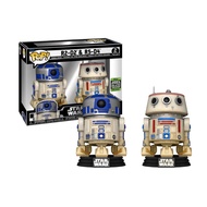 Funko Pop Star Wars R2-D2 and R5-D4 Set 2-Pack 2023 Galactic Convention Exclusive