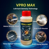 [VPRO MAX] Pure Nano Synthetic Oil (125ml)- Improve Engine Oil+ Save Petrol+ Protect Engine- For Car